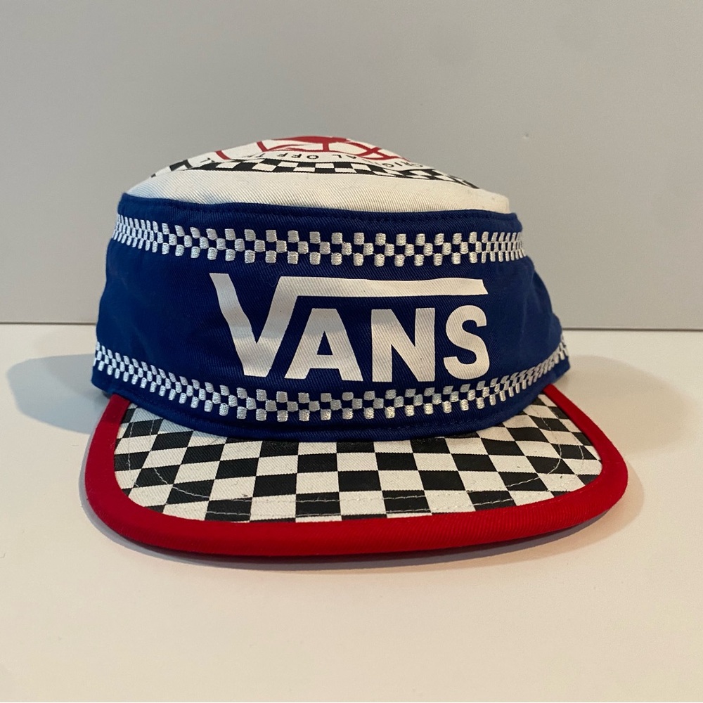 Vans BMX Checkerboard Elastic Back Hat